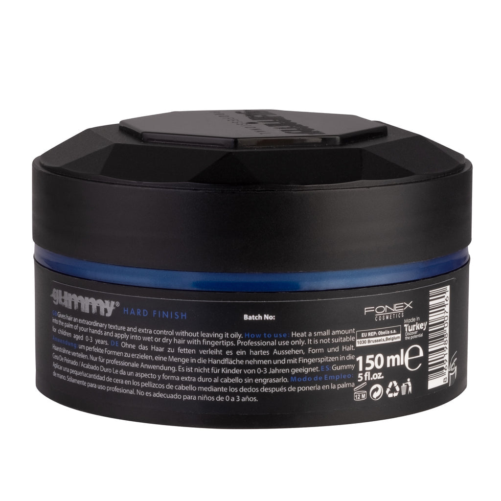 GUMMY STYLING WAX - HARD FINISH (5 OZ.)