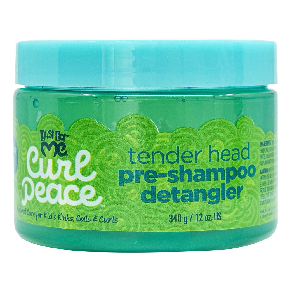 JUST FOR ME CURL PEACE TENDER HEAD PRE-SHAMPOO DETANGLER  12 OZ.
