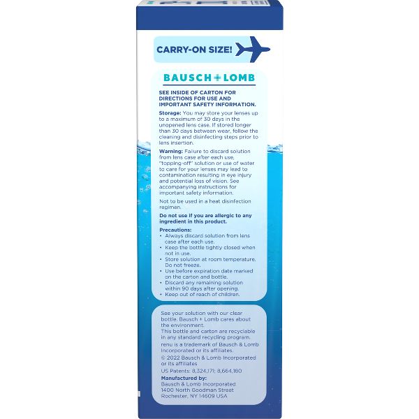 RENU MULTI-PURPOSE SOLUTION ADVANCED FORMULA 2 OZ.