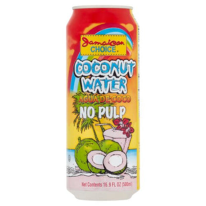 JAMAICAN CHOICE NO PULP COCONUT WATER, 16.9 FL OZ