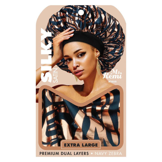 MS REMI SILKY SATIN EXTRA LARGE BONNET #3686