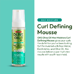 ORS Olive Oil Max Moisture Curl Defining Mousse (7.0 oz)