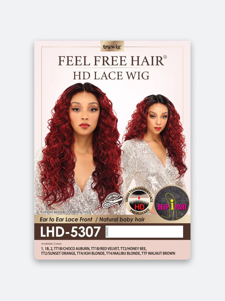 TRUWIG Feel Free Hair HD Lace Wig (LHD-5307)