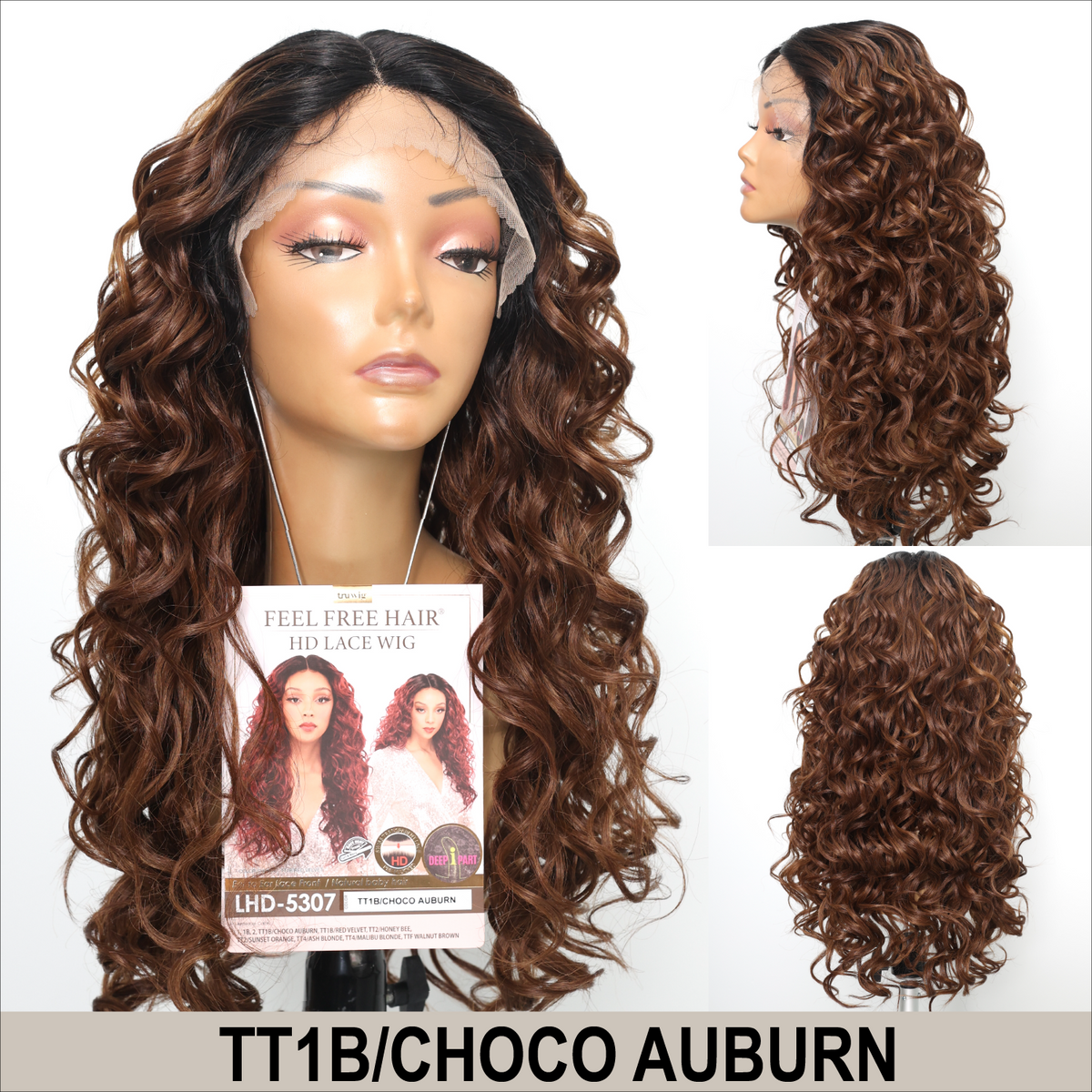 TRUWIG Feel Free Hair HD Lace Wig (LHD-5307)