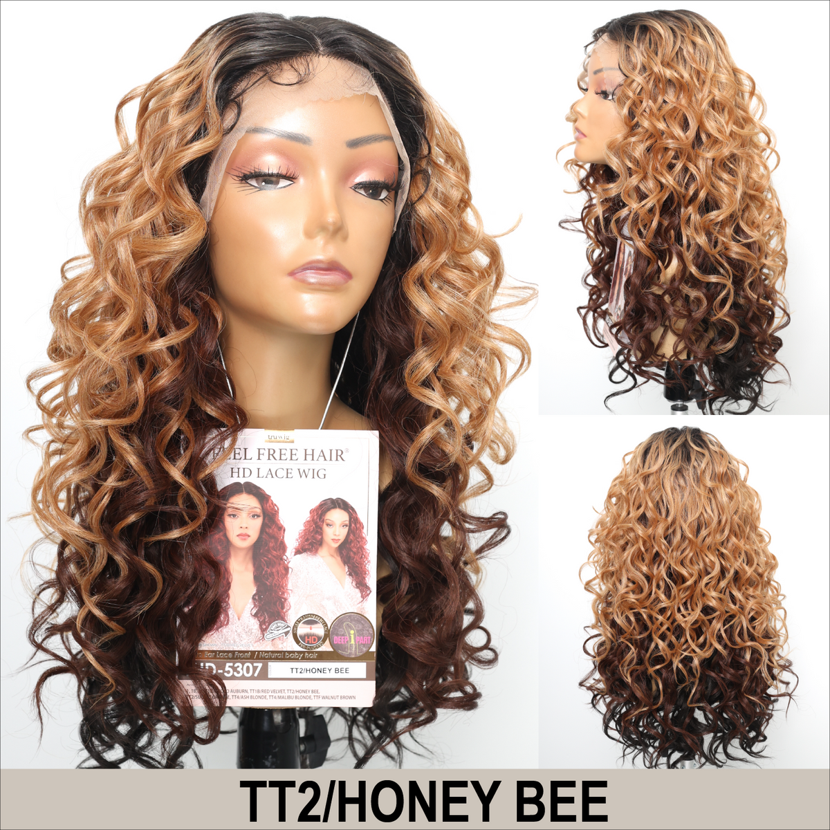 TRUWIG Feel Free Hair HD Lace Wig (LHD-5307)