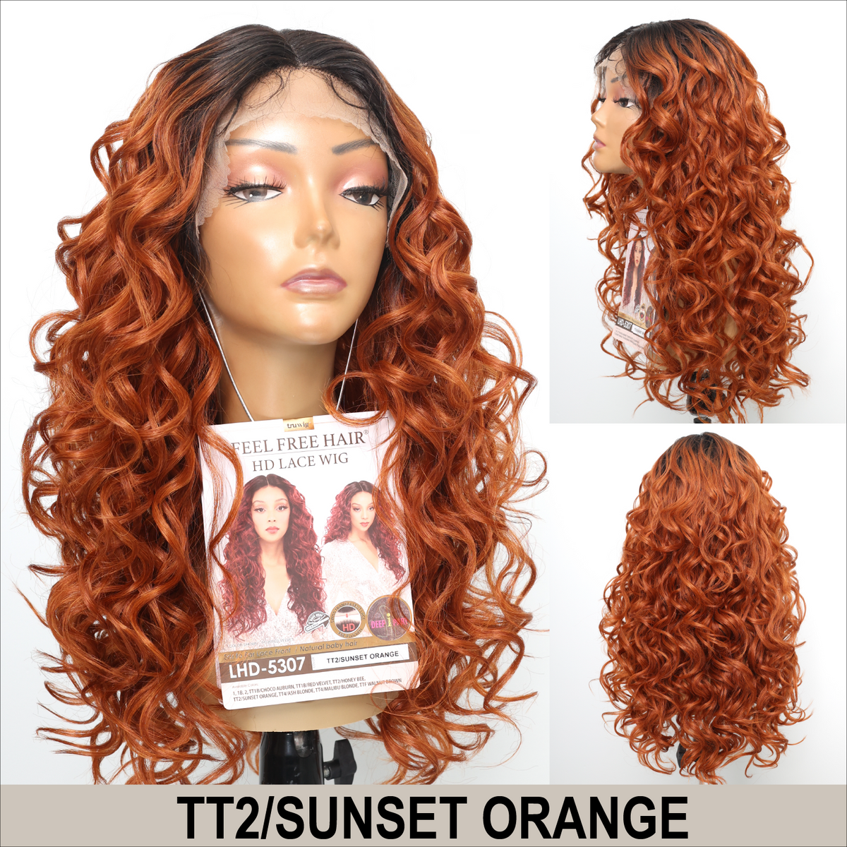 TRUWIG Feel Free Hair HD Lace Wig (LHD-5307)