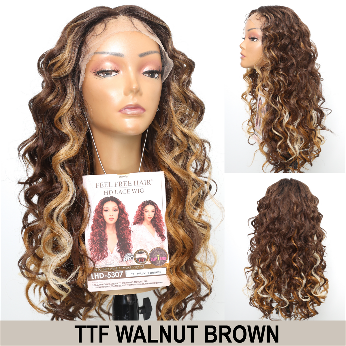 TRUWIG Feel Free Hair HD Lace Wig (LHD-5307)