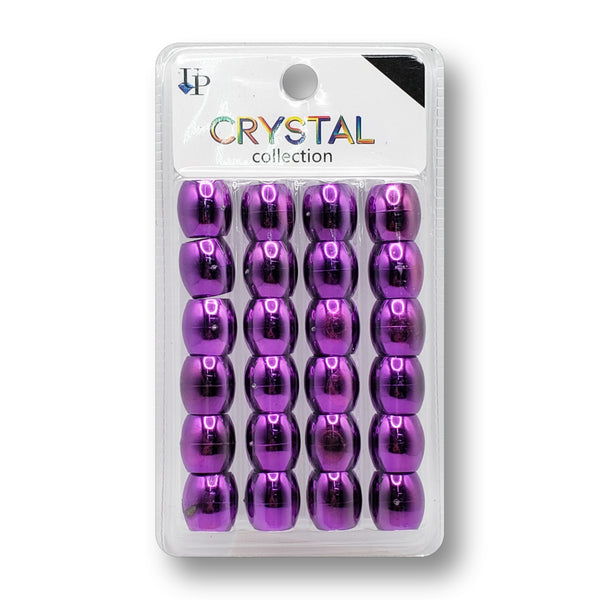 Crystal Shiny Jumbo Hair Beads