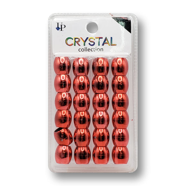 Crystal Shiny Jumbo Hair Beads