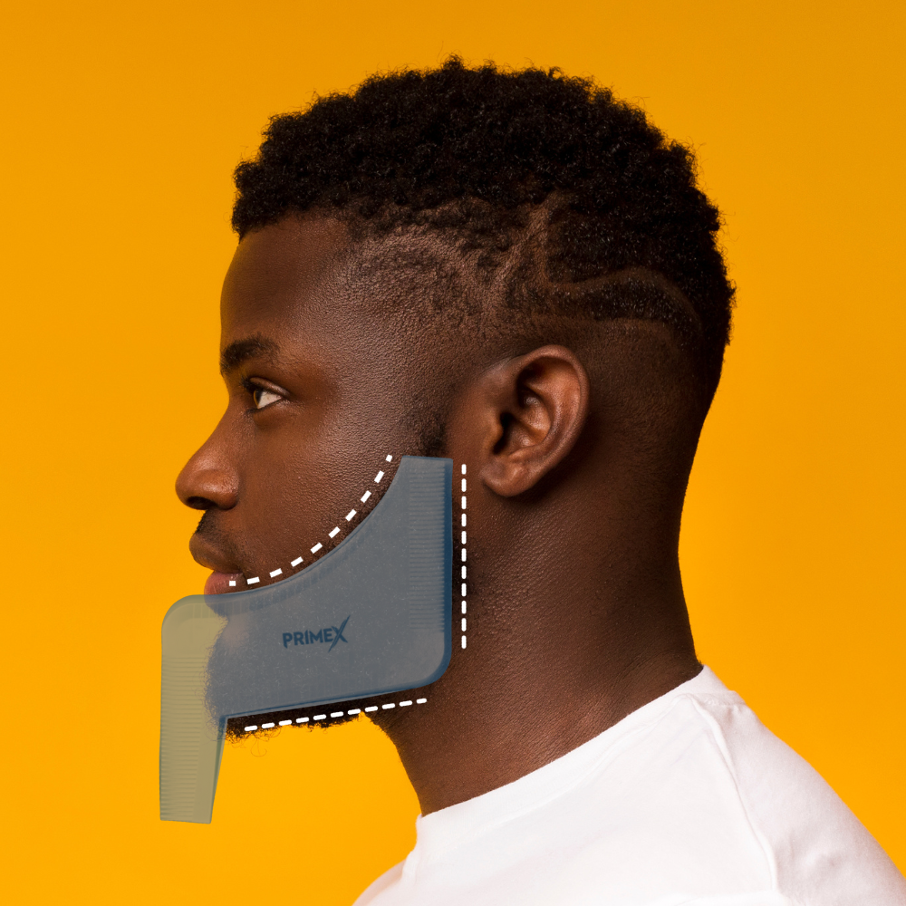 Annie PrimeX Beard Shaping & Styling Tool (Black)