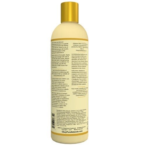 OKAY HONEY NOURISHING SHAMPOO, 12OZ