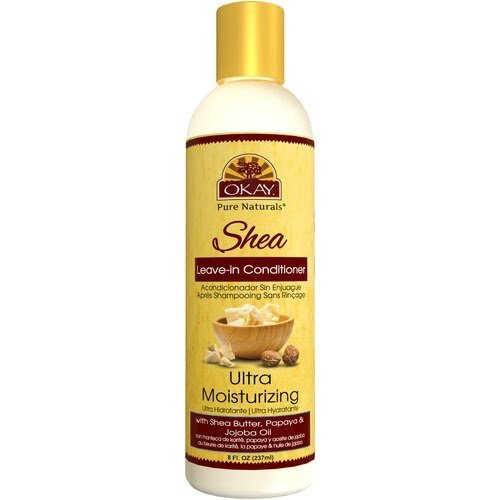 OKAY SHEA LEAVE-IN CONDITIONER, 8OZ