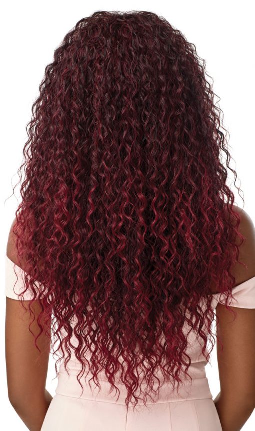 OUTRE QUICK WEAVE HALF WIG WET AND WAVY DEEP CURL 24