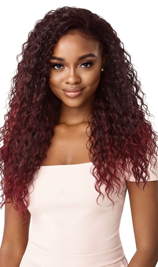 OUTRE QUICK WEAVE HALF WIG WET AND WAVY DEEP CURL 24