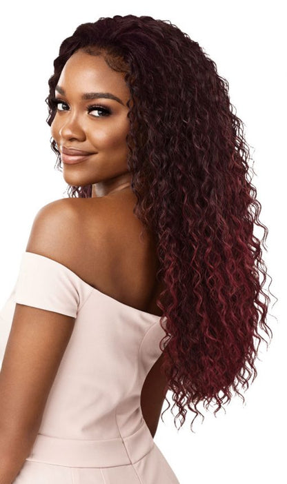 OUTRE QUICK WEAVE HALF WIG WET AND WAVY DEEP CURL 24