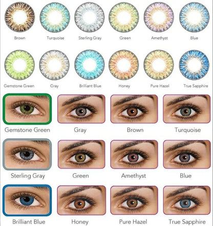 FRESHLOOK COLORBLENDS EYE CONTACTS