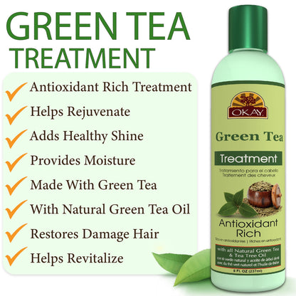 OKAY GREEN TEA TREATMENT 8OZ