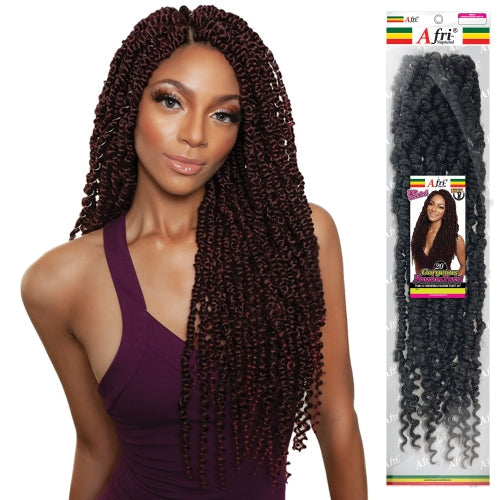 AFRI-NAPTURAL PRE-STRETCHED GORGEOUS PASSION TWIST 20"