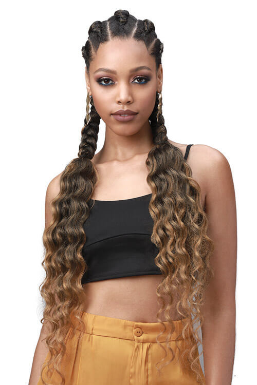 BOBBI BOSS KING TIPS OCEAN WAVE 3X BRAID HAIR 28"