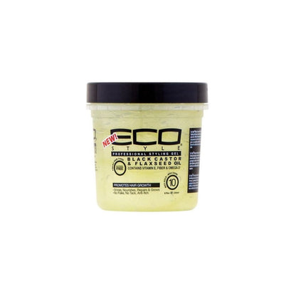 ECO BLACK CASTOR & FLAXSEED OIL GEL