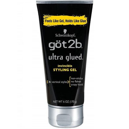 GOT2B GEL ULTRA GLUED- BLACK
