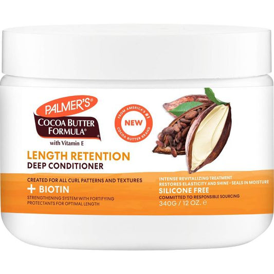 PALMER’S LENGTH RETENTION DEEP CONDITIONER + BIOTIN 12 FL.OZ.