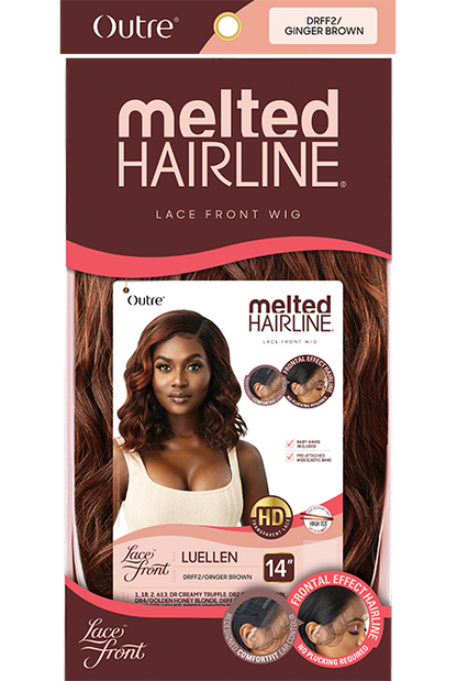 MELTED HAIRLINE HD TRANSPARENT LACE FRONT WIG - LUELLEN