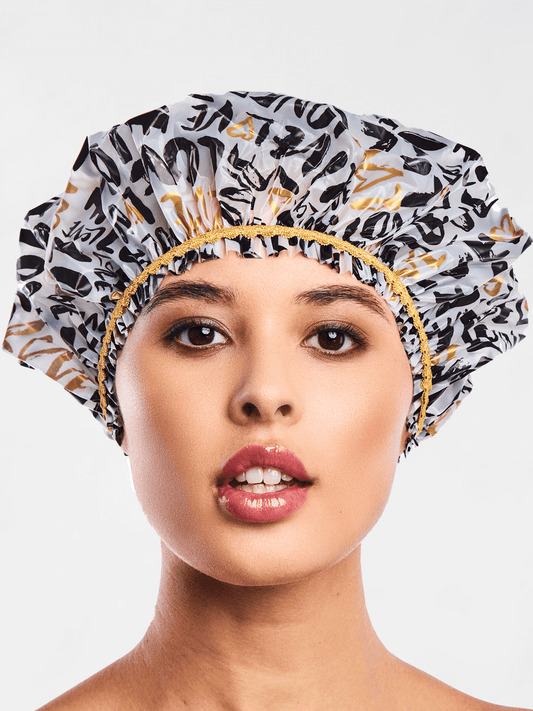 REAL LOVE & CIELO PEVA SHOWER CAPS