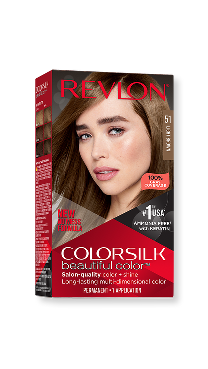 REVLON COLORSILK BEAUTIFUL COLOR PERMANENT HAIR DYE