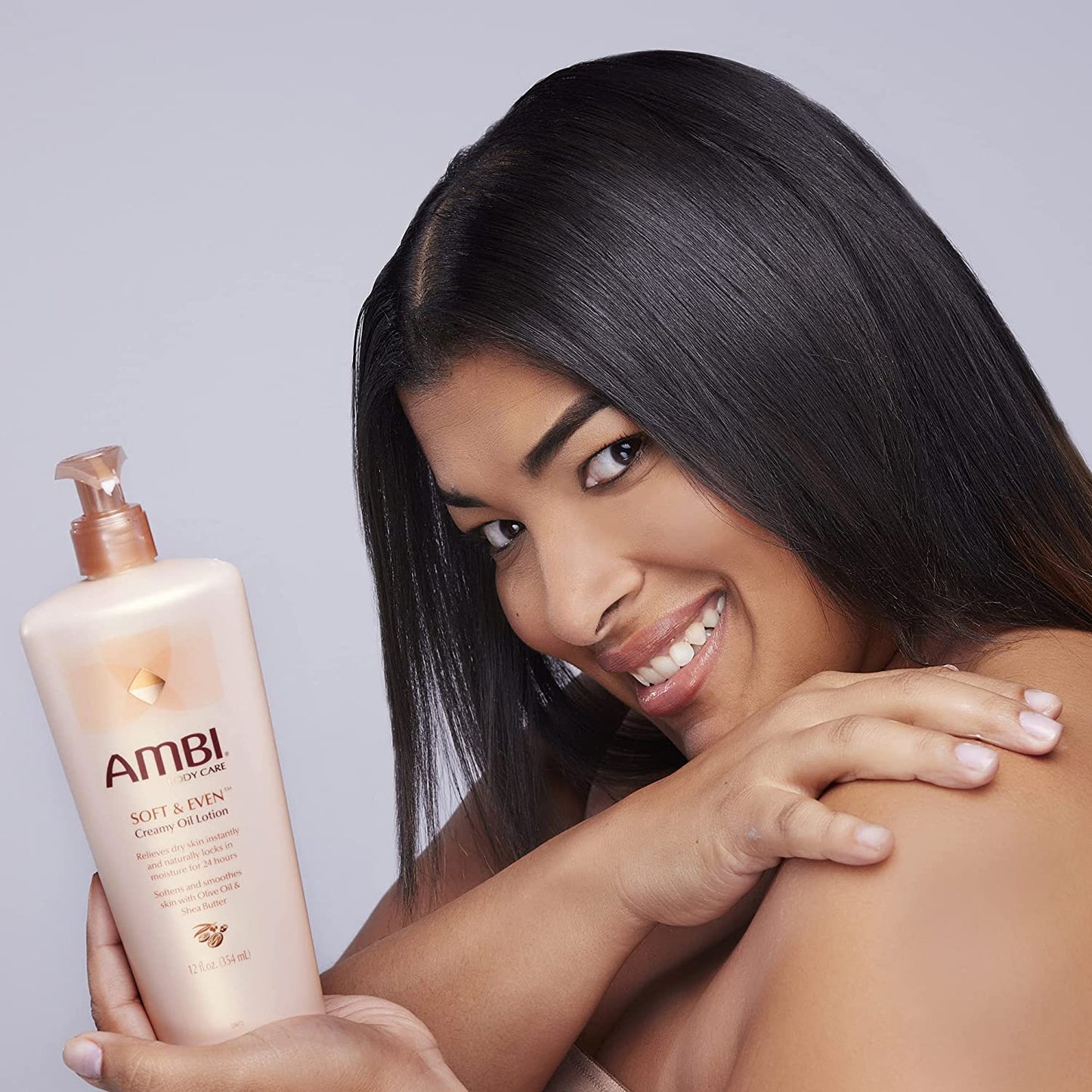 SOFT & EVEN CREAMY OIL LOTION 12 OZ.