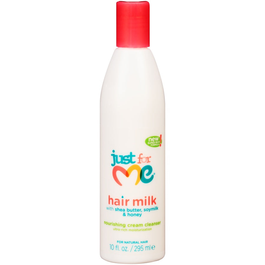 JUST FOR ME HAIR MILK NOURISHING CREAM CLEANSER 10 FL.OZ.