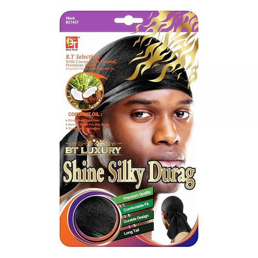 SHINE SILKY DURAG – COCONUT OIL TREATED