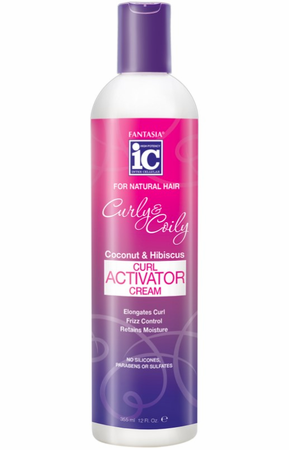 FANTASIA CURLY & COILY ‣ CURL ACTIVATOR CREAM 12.5 OZ.