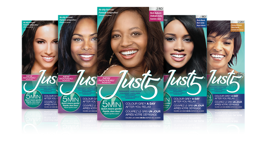JUST 5 PERMANENT HAIR COLOR