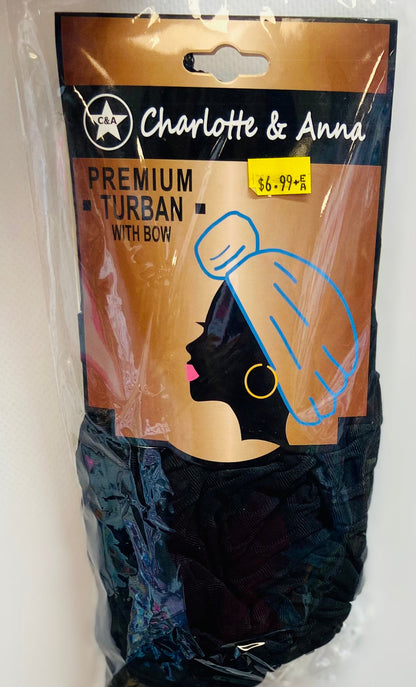 C&A PREMIUM TURBAN WITH BOW