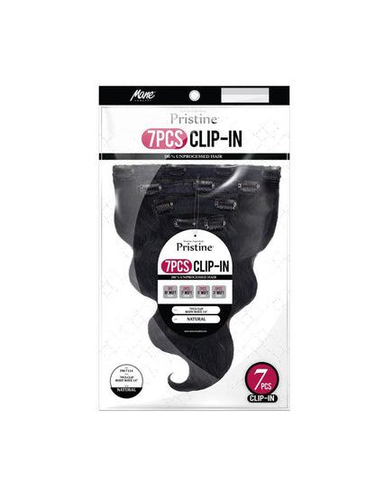 MANE CONCEPT 100% UNPROCESSED STRAIGHT BRAZILIAN VIRGIN REMY 7PCS CLIP-IN