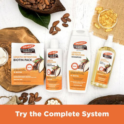 PALMERS’S COCOA BUTTER FORMULA LENGTH RETENTION + BIOTIN PACK 2.1 FL.OZ.