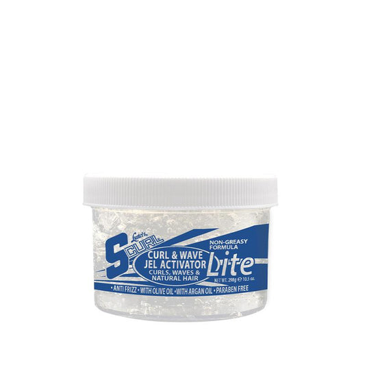 LUSTER’S SCURL CURL & WAVE JEL ACTIVATOR LITE 10.5 OZ.