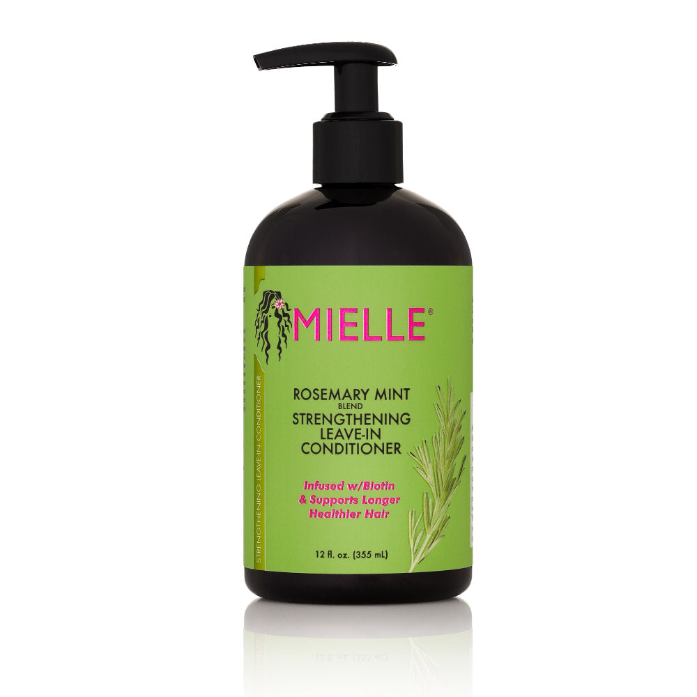 MIELLE ROSEMARY MINT STRENGTHENING LEAVE IN CONDITIONER 12 OZ.