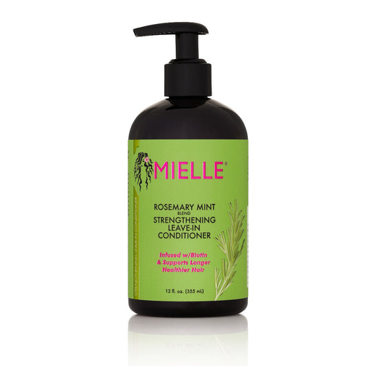 MIELLE ROSEMARY MINT STRENGTHENING LEAVE IN CONDITIONER 12 OZ.