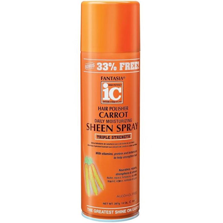 FANTASIA IC HAIR POLISHER CARROT SHEEN SPRAY 14 OZ.