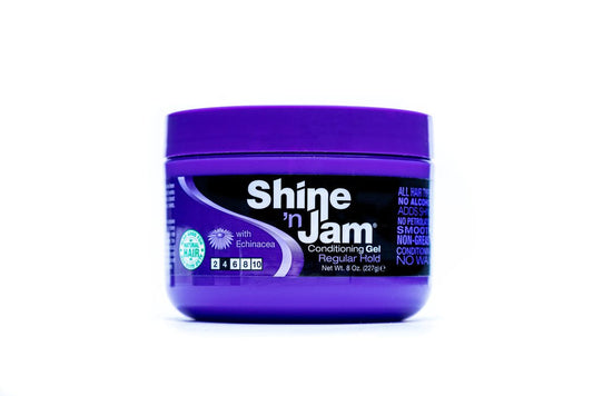 SHINE N JAME CONDITIONING GEL REGULAR HOLD 8 OZ.