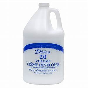 DIVINA 20 VOLUME CREME DEVELOPER (128 OZ/1 GALLON)