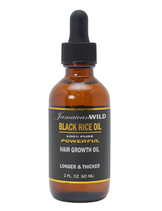 BLACK RICE POWERFUL HAIR GROWTH OIL 2 OZ.
