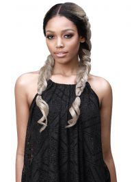 BOBBI BOSS HUMAN HAIR BLENDED LACE FRONT WIG - MBLF230 SANA