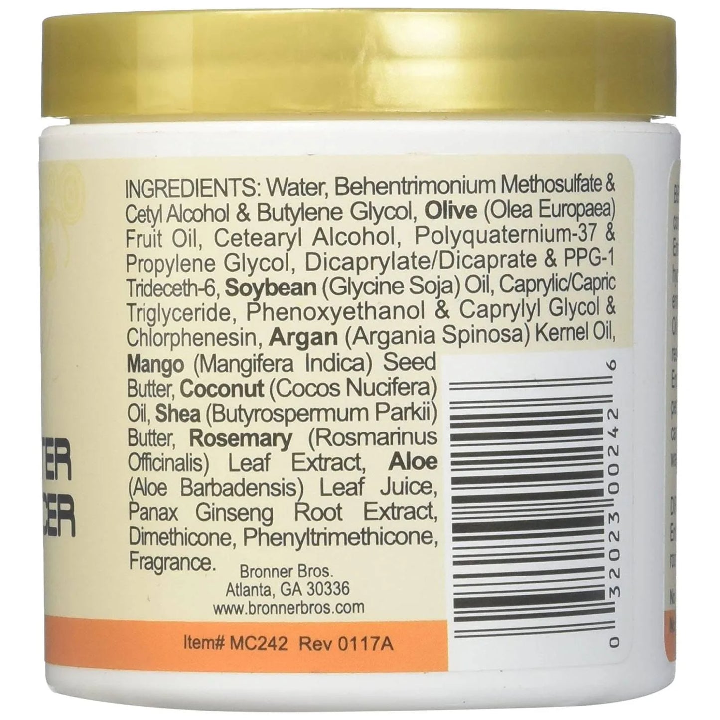 BB NATURALS MANGO BUTTER CURL ENHANCER 6 OZ.