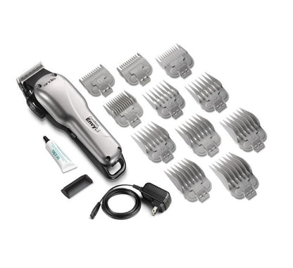 ANDIS BEAUTY MASTER US-1 + ADJUSTABLE BLADE CLIPPER (CHROME) #66360