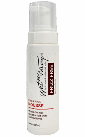 WET-N-WAVY CURL & WAVE FOAM MOUSSE 8 OZ.