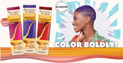 CREME OF NATURE PURE HONEY HYDRATING COLOR BOOST 3 FL.OZ.