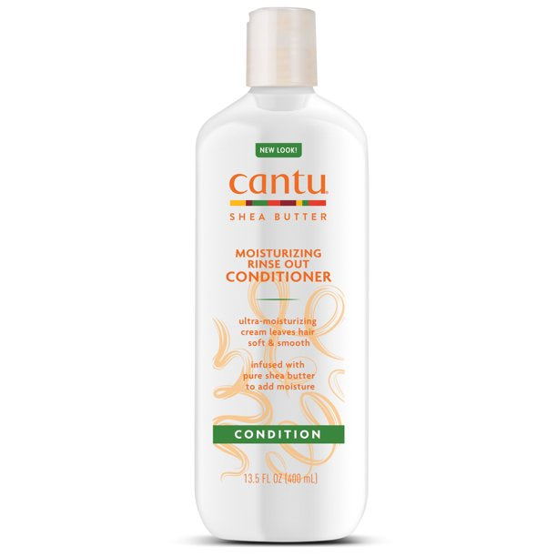 CANTU SHEA BUTTER MOISTURIZING RINSE OUT CONDITIONER 13.5 OZ.